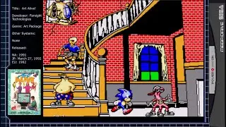 Art Alive! Review | Sega Mega Drive / Genesis A-Z Review / Lets Play #26 |