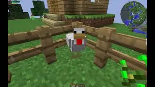 Creeper atack on the farm, pumpkin pie's and training. DBC Modpack Ep.7