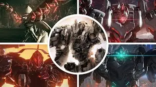 ARMORED CORE 6 FIRES OF RUBICON - All Bosses & All Endings