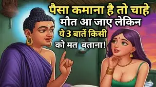 पैसा कमाना है तो ये 3 राज़ कभी किसी को मत बताना | Buddha Motivational Speech | Buddha Story