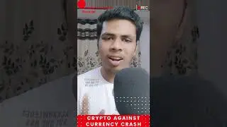 Crypto currency to save from currency crash | Real life use of crypto currency #shorts