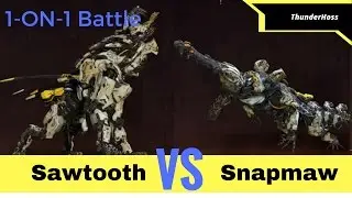 Horizon Zero Dawn - Sawtooth VS Snapmaw (Horizon Fight Club #6)