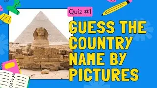 Guess the country name by picture / Country Quiz Challenge #1  | Emoji Puzzles! | Emoji Challenge