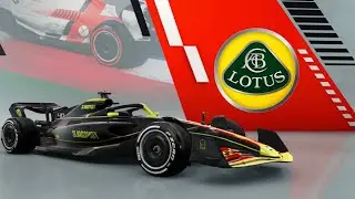 Lotus inspired F1 22 livery