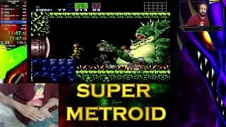 Super Metroid Onehanded - 100% run - NEW WORLD RECORD - IRT = 01:36:47 - IGT = 01:05 by Wladiyeah AK
