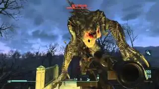 Fallout 4: Flying Deathclaw!!
