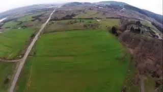 SunnySky X2207 2100kv - KISS 18A - Maiden Flight & Stress test.