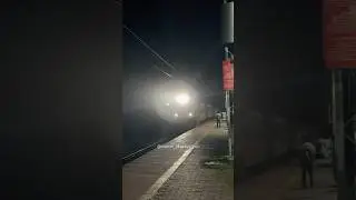 12134 Mangaluru Mumbai CSMT KR Rocket 🚀 Arriving At Karwar