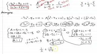 Decomposing with Multiple of the Same Factor
