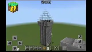 How to build a minecraft watchtower. awesome but simple. simple minecraft build. comment and like 👍