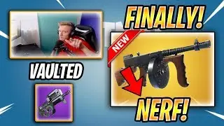 TFUE REACTS TO DRUM GUN NERF & P90 GETTING VAULTED!