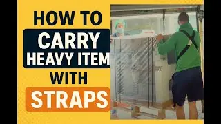 Man with a Van Dublin - heavy item carry with straps