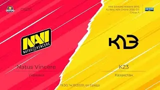 [RU] Natus Vincere vs K23 | Смотрим, ставим.