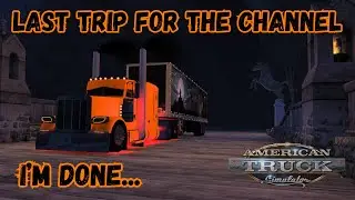 Last American Truck Simulator Gameplay | Delivering Halloween Candy to Spooky Town.