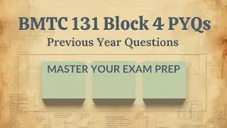 IGNOU BMTC-131 Block 4 PYQs | Important Questions with Answers | Calculus 