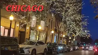 OAK STREET, MAGNIFICENT MILE, MICHIGAN AVE, WACKER DR , DRIVING TOUR CHICAGO USA