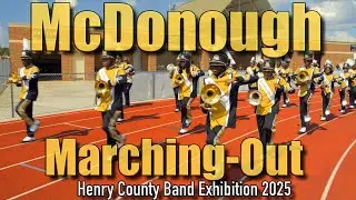 McDonough Marching-Out | Henry County Band Exhibition 2025