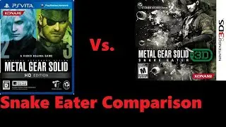 MGS Snake Eater. 3DS против PSvita