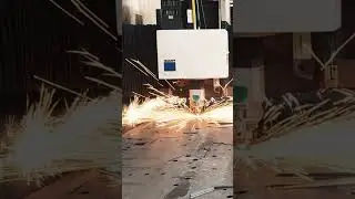 Fiber Laser Cutting in action! #lasercutting #trumpf #fiberlaser