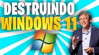 DESTRUINDO WINDOWS 11 COM V&Iacute;RUS em 8 MINUTOS 🤯