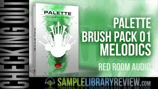 Checking Out: Palette Brush Pack 01 - Melodics by Red Room Audio