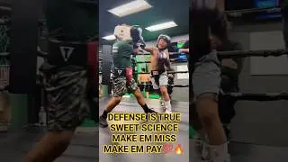 Boxing basics learning how to move u head & avoid punches is more important takes time to develop 💯🔥