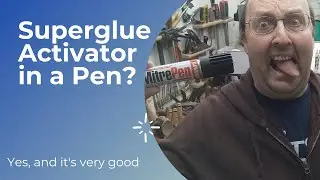 MitreBond Super Glue Activator / Accelerator Pen and Adhesive
