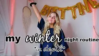 my WINTER night routine *2020*