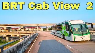 BRT Sunway Line Cab View Part 2 : Setia Jaya to USJ 7