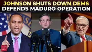 'We don&rsquo;t need permission': Mike Johnson draws hard line as Dems challenge Trump&rsquo;s Venezuela action