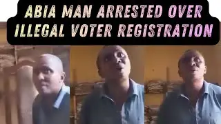 Abia Man Arrested For Conducting Illegal Voter Registration For Politicians With INEC Device