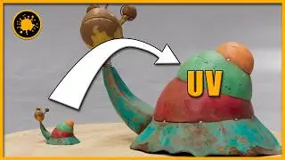 How to UV Upress your mari asset and transfer textures | Mari for beginners tutorial