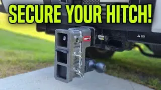 SECURE YOUR GEN-Y, B&W, BULLETPROOF, Weighsafe Trailer & RV Hitch! InfiniteRule Premium Locking Pins