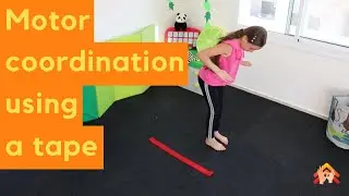 Motor coordination activities for kids (Tape)