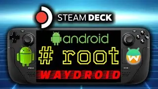 #android on Steam Deck - ROOT and Access the OBB Folder | Steam Deck #Android #Waydroid OLED LCD