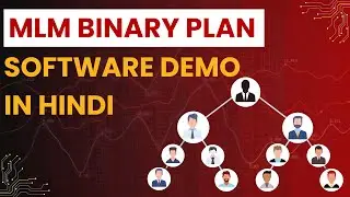 MLM Binary plan software demo in hindi | MLM Software demo in hindi full information