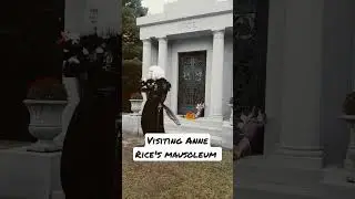 Anne Rice mausoleum❤️ #shorts #youtubeshorts #annerice