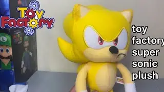 toy factory super sonic plush