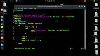 Linux: Text To Speech Bash Robot