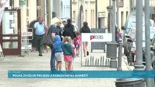Polná zvažuje průjezd a parkování na náměstí