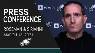 Howie Roseman: Eagles Looking to Strengthen the Quarterback Room | Eagles Press Conference