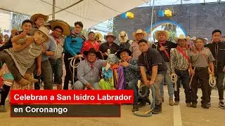 Celebran a San Isidro Labrador en Coronango