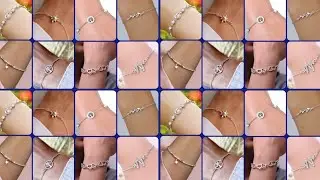 Simple or Unique Silver Bracelet Designs for Girls | Silver Bracelet Latest or Trending Designs