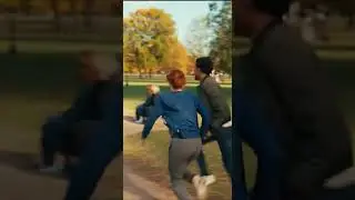 never blink in public 😂&rdquo; duck interrupts their fight by stealing a sandwich  making both #comedy