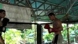 Adam Kayoom sparring session @ Tiger Muay Thai & MMA Training Camp