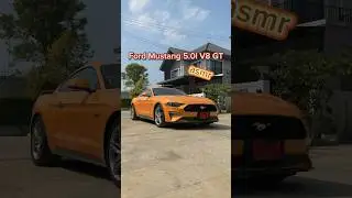 ASMR Ford Mustang 5.0l V8 GT #ford #fordmustang #mustanggt #v8engine #asmr