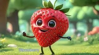 🍉 Fruits Song for Toddlers | Colorful Learning Video with Rhymes