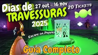 Dias de Travessuras GUIA COMPLETO | Todos os 20 Tickets,Escape da Pris&atilde;o | Sky Filhos da Luz 