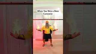 When You Skip a Boss Cutscene&hellip;