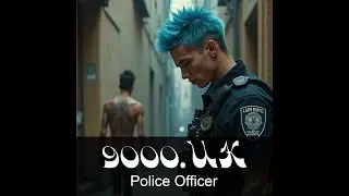 Police Officer by 9000UK | A Surreal Crimewave of Donuts and Ghost Arrests